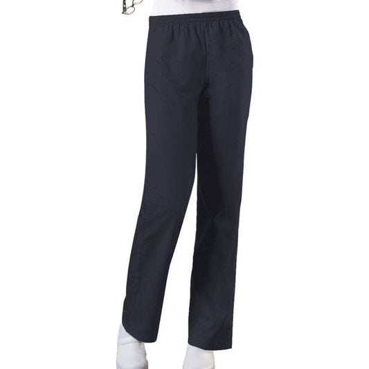 Medshop Australia XS Cherokee Workwear 4001 Pant Natural Rise Tapered Leg Pull-On Pant Black