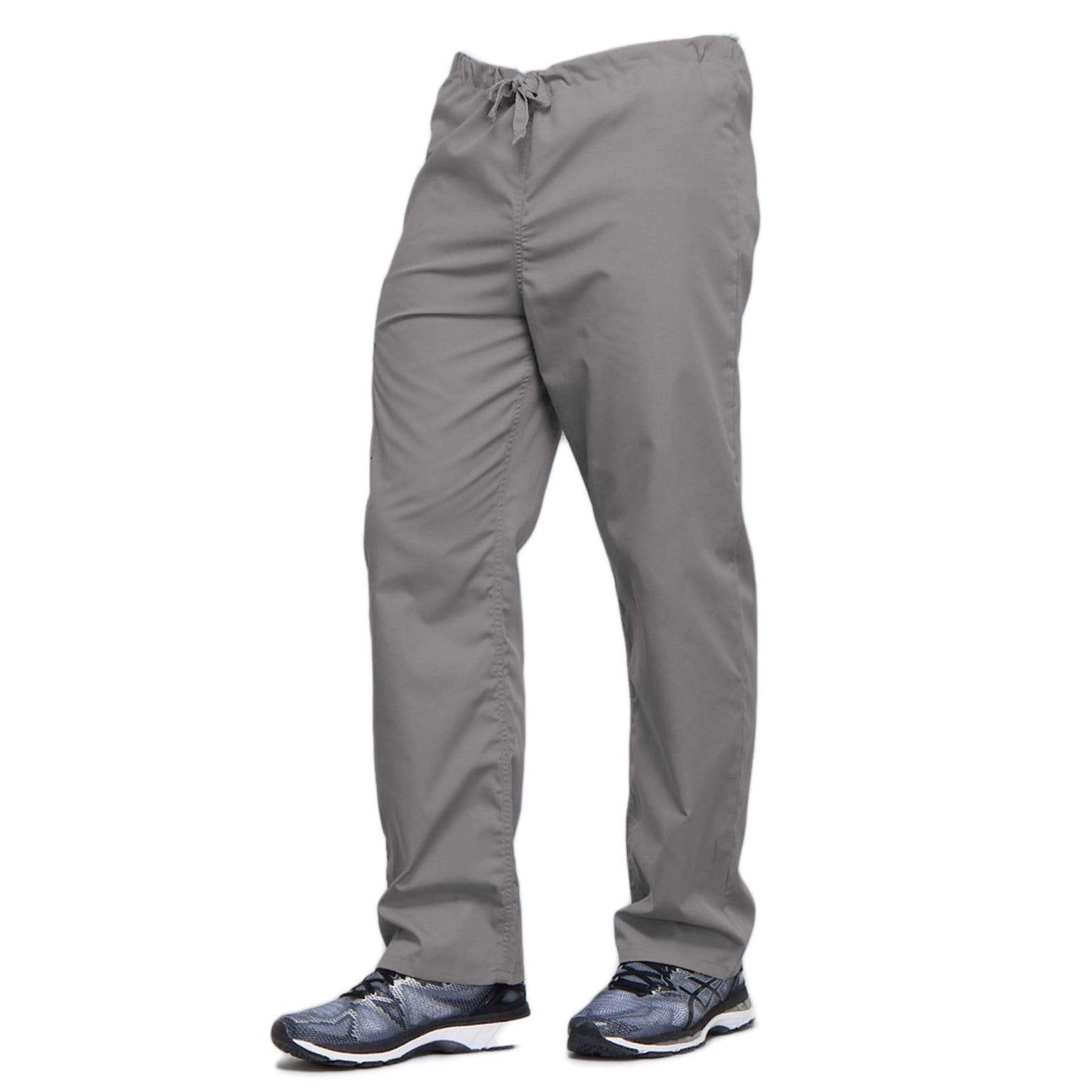Cherokee Workwear 4100 Scrubs Pants Unisex Drawstring Cargo Grey