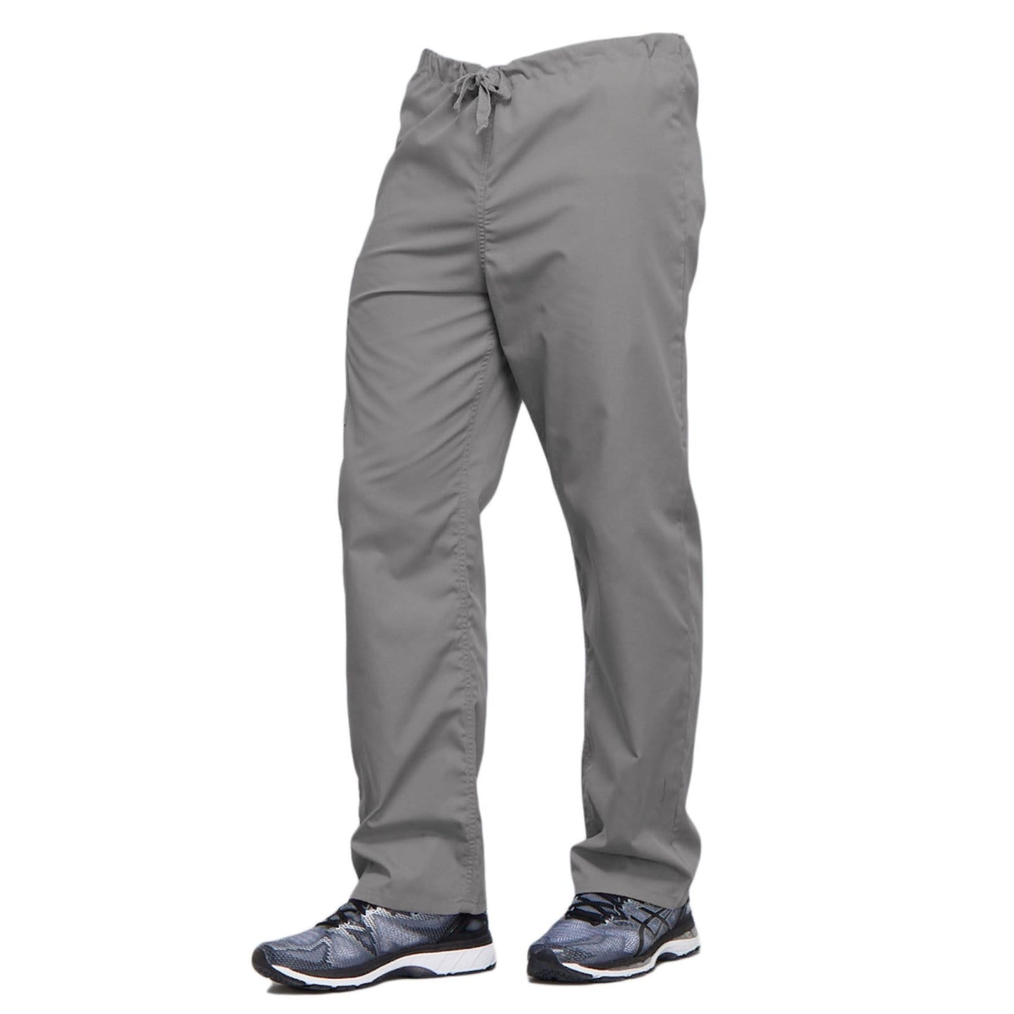 Cherokee Workwear 4100 Scrubs Pants Unisex Drawstring Cargo Grey