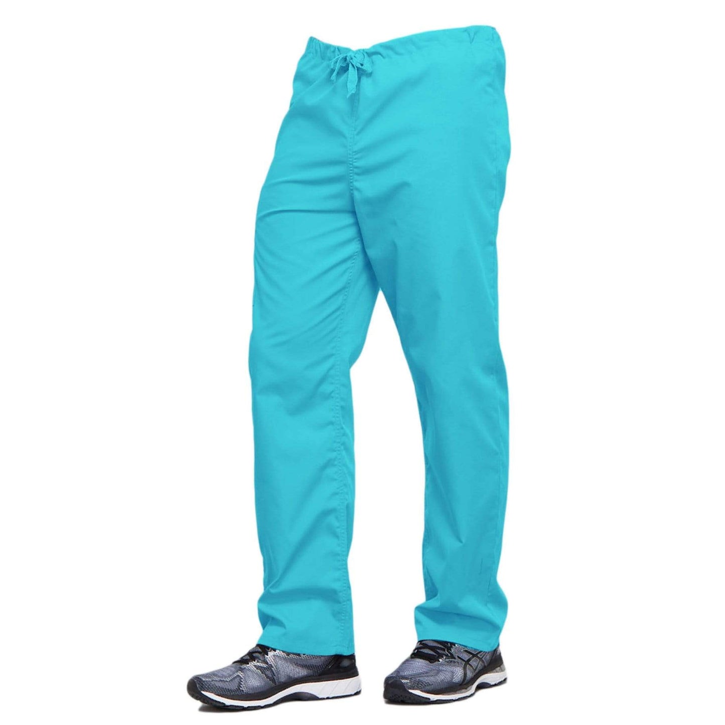 Cherokee Workwear 4100 Scrubs Pants Unisex Drawstring Cargo Turquoise