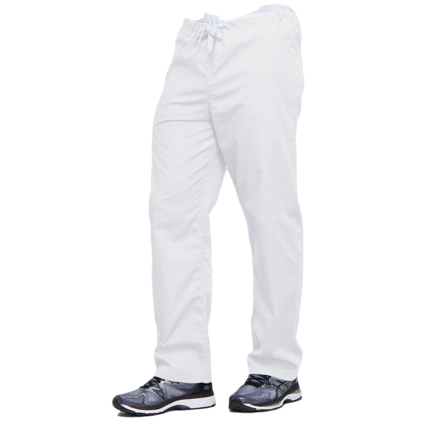 Cherokee Workwear 4100 Scrubs Pants Unisex Drawstring Cargo White