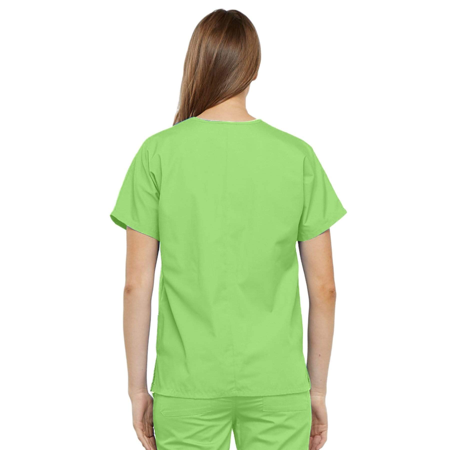 Cherokee Scrubs Top Cherokee Workwear 4700 Scrubs Top Womens V-Neck Lime Green