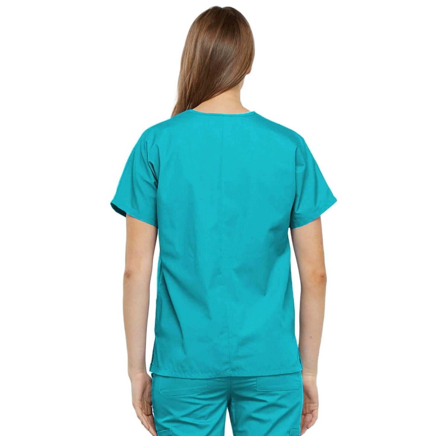 Cherokee Scrubs Top Cherokee Workwear 4700 Scrubs Top Womens V-Neck Turquoise