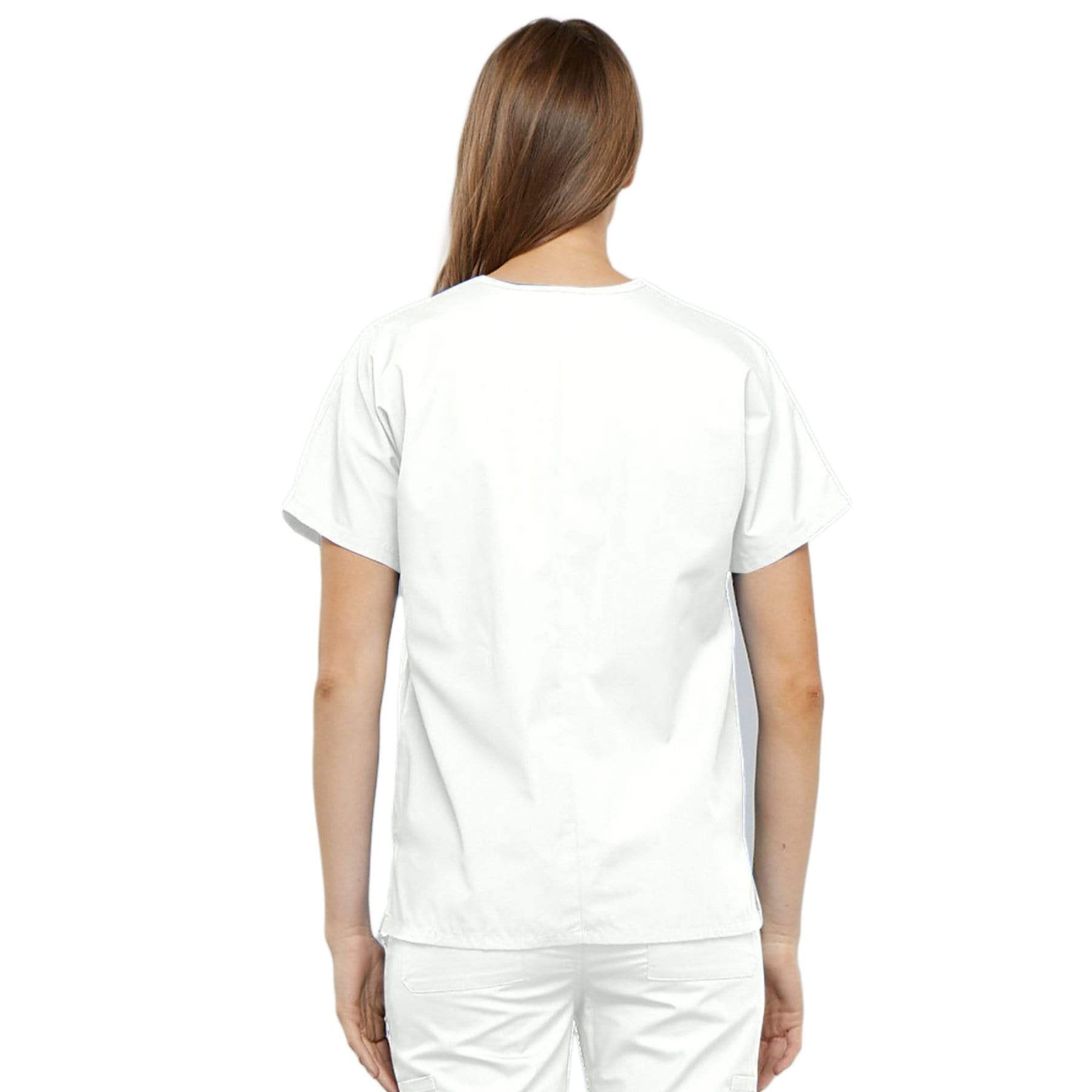 Cherokee Scrubs Top Cherokee Workwear 4700 Scrubs Top Womens V-Neck White