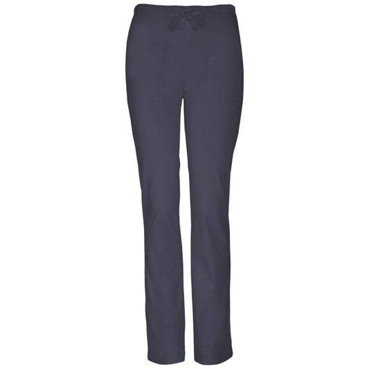 Cherokee Scrubs Pants 2XL / Regular Length Cherokee Workwear Core Stretch 4203 Scrubs Pants Womens Mid Rise Straight Leg Drawstring Pewter