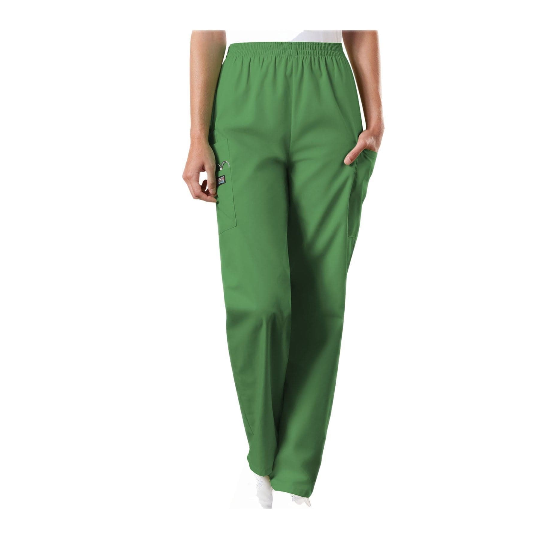 Cherokee Pant M / Regular Cherokee Workwear Pant WW Natural Rise Tapered Pull-On Cargo Pant Aloe