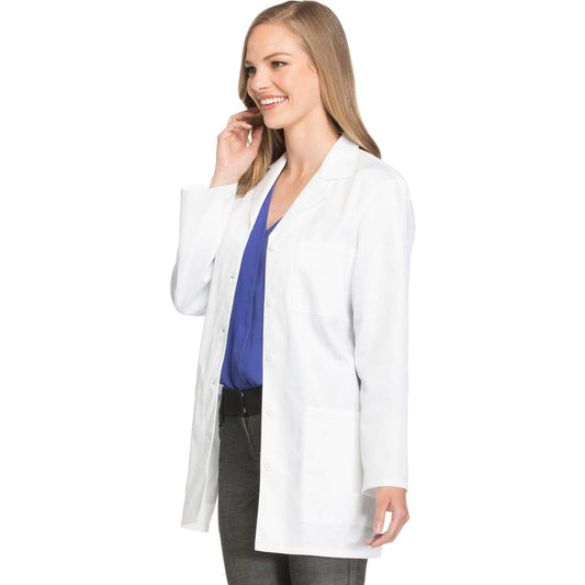 Cherokee Lab Coats 2XL Cherokee Workwear Professionals 1462 Lab Coat Womens 32" White
