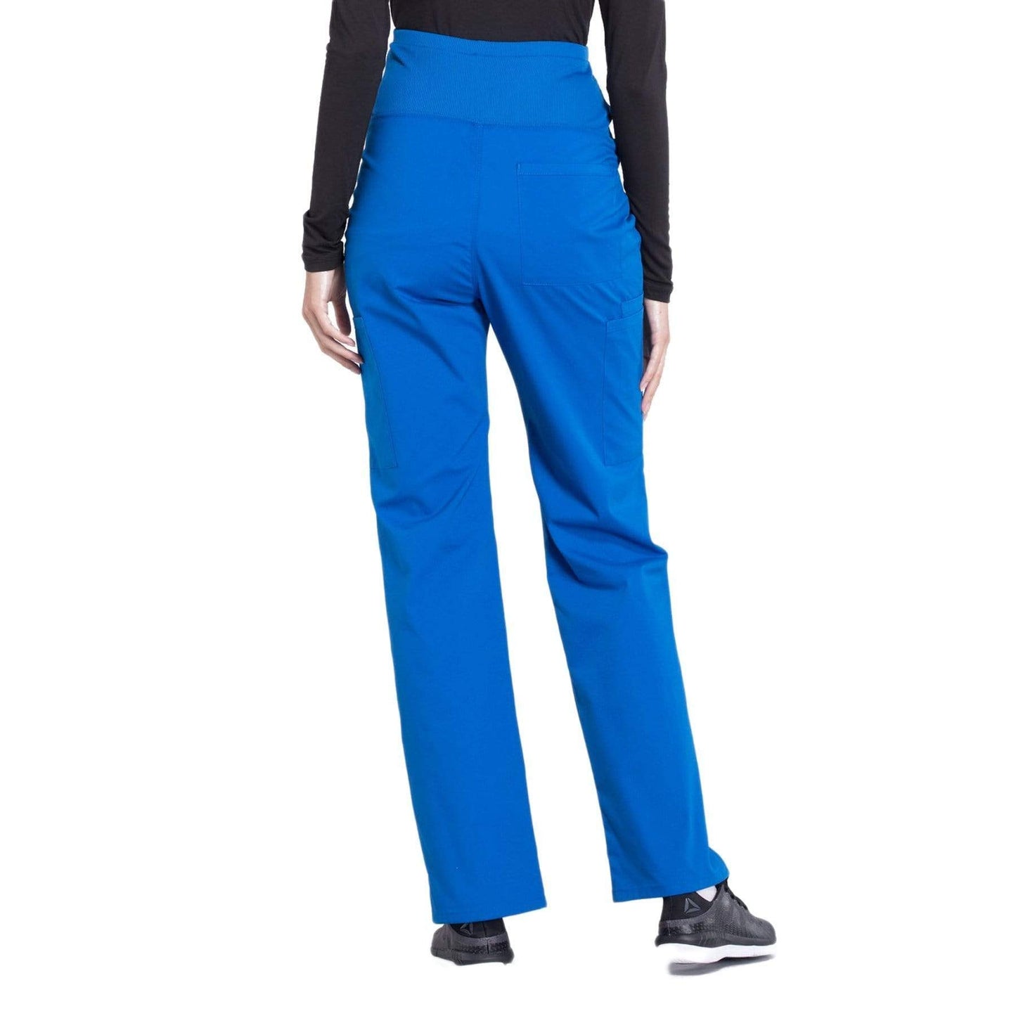 Cherokee Workwear Professionals WW220 Scrubs Pants Maternity Straight Leg Royal