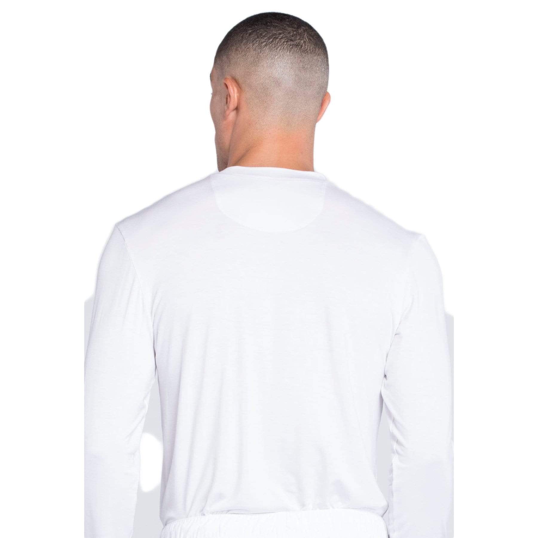 Cherokee Underscrubs Cherokee Workwear Professionals WW700 Underscrubs Mens Knit White