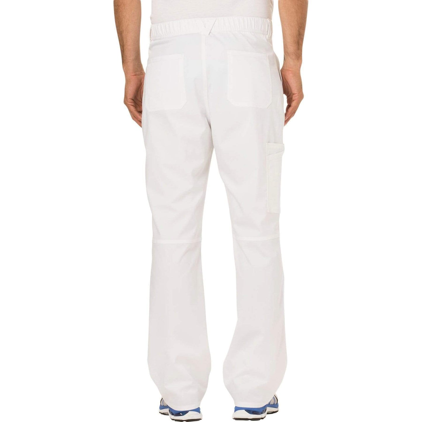 Cherokee Scrubs Pants Cherokee Workwear Revolution WW140 Scrubs Pants Mens Fly Front White
