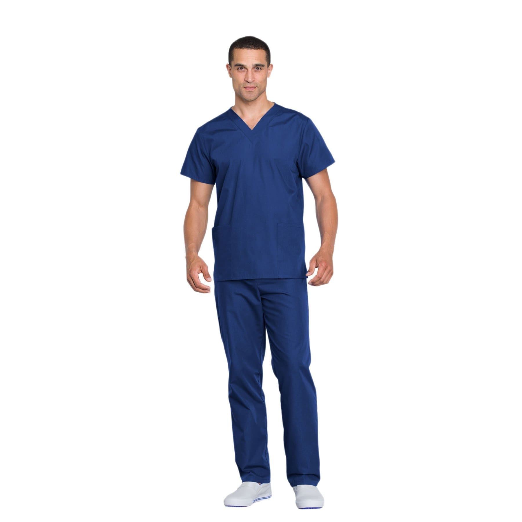Cherokee Set 2XL Cherokee Workwear WW530C Scrubs Set Unisex Galaxy Blue