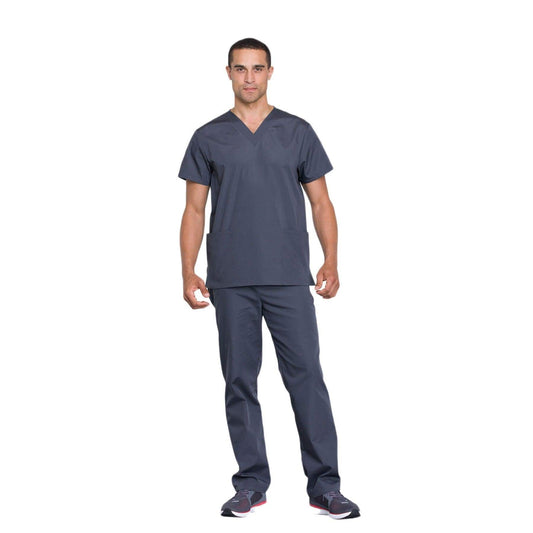 Cherokee Workwear WW530C Scrubs Set Unisex Pewter