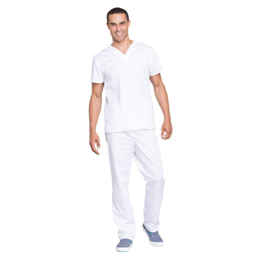 Cherokee Workwear WW530C Scrubs Set Unisex White