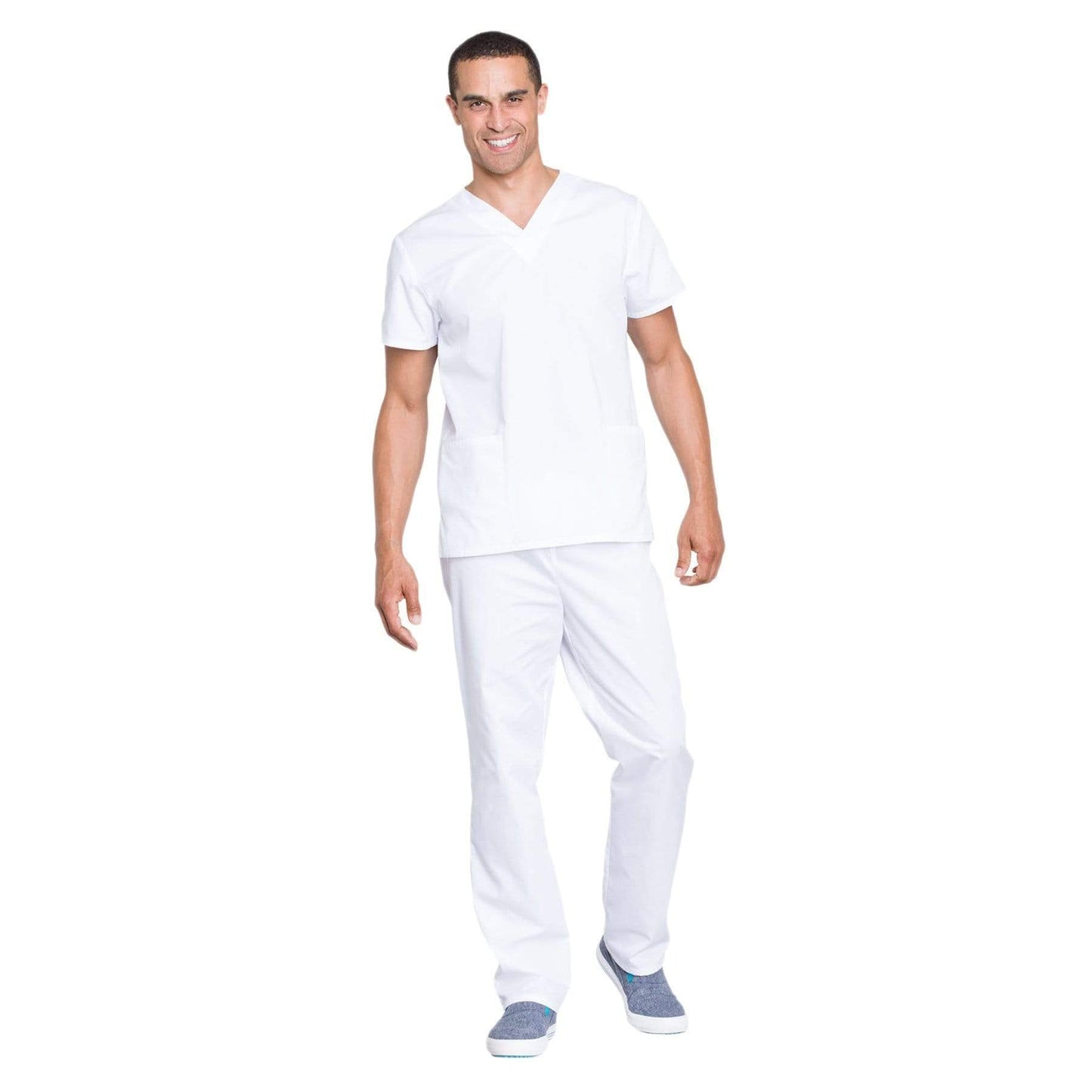 Cherokee Workwear WW530C Scrubs Set Unisex White