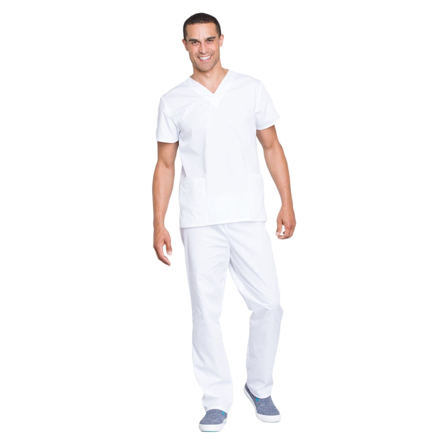Cherokee Workwear WW530C Scrubs Set Unisex White
