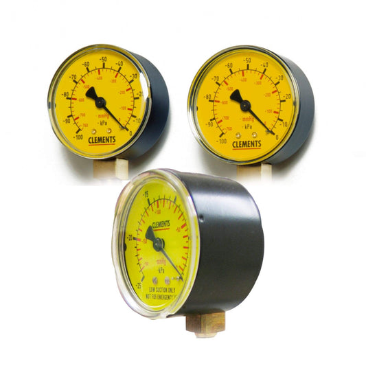 Clements Suction Unit Accessories Clements Gauges