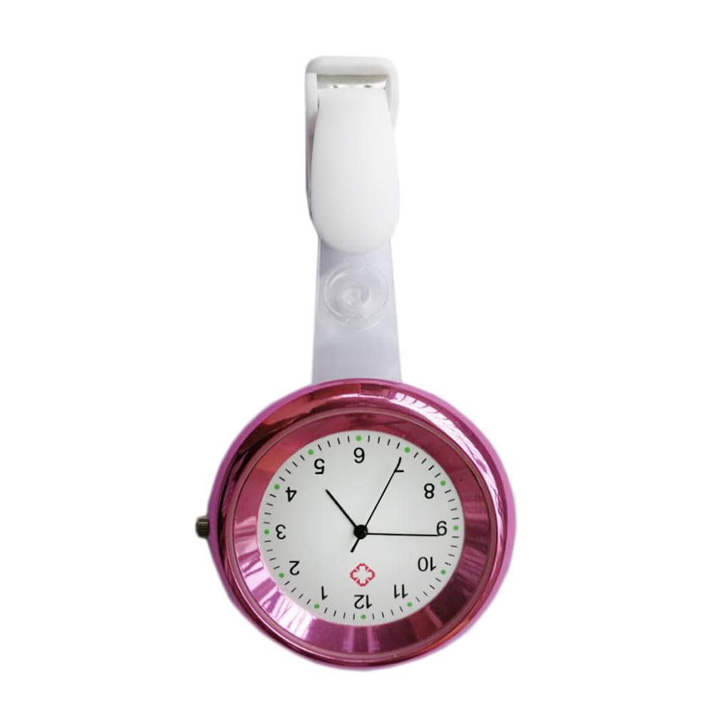 Medshop Fob Watches Pink Clip Nursing FOB Watch