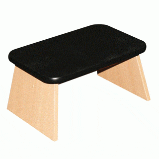 Dalcross Foot Stools Dalcross Single Timber Step-Up Stool LEMON TREE