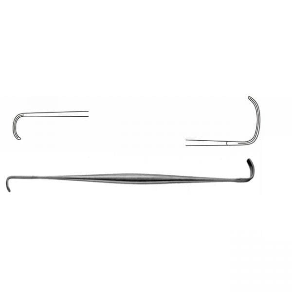 Professional Hospital Furnishings Retractors 16cm / Double End 8x4mm 15x55mm Davis Ragnal Retractor