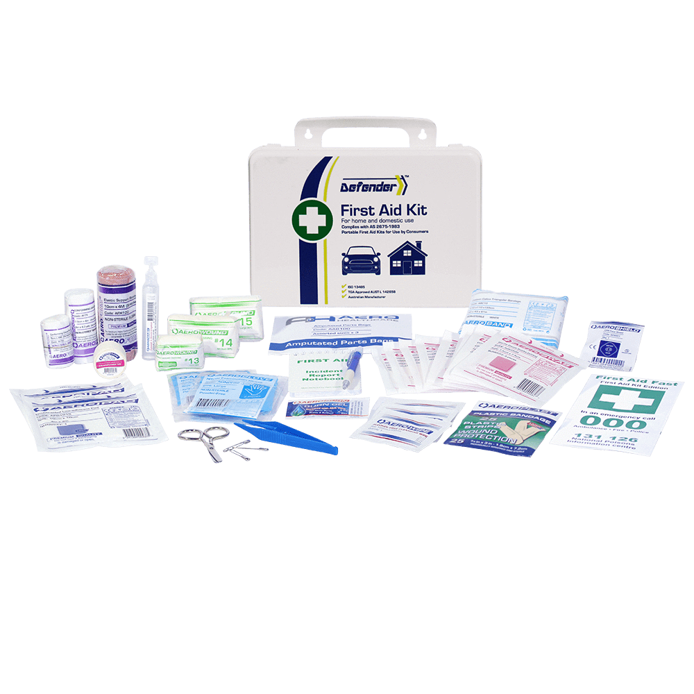 DEFENDER First Aid Kit W/Proof