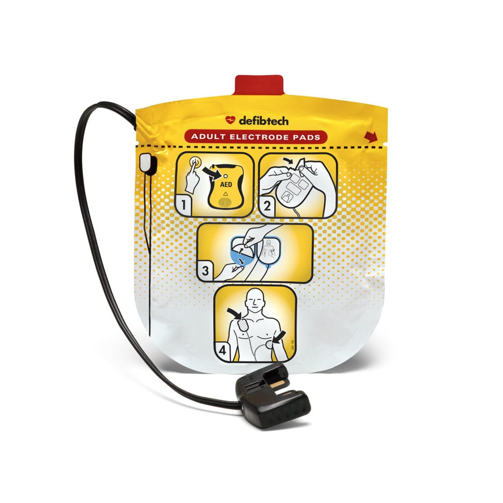 Defibtech AED Defibrillator Defibtech Adult Pads (Lifeline SEMI/AUTO only)
