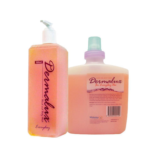 Whiteley Medical 500ml Dermalux Everyday Hand Soap Hand & Body Soap for Everyday Use