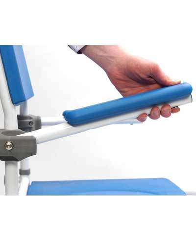 DeVilbiss Healthcare Commode DeVilbiss Mobile Shower and Toiletting Commodes