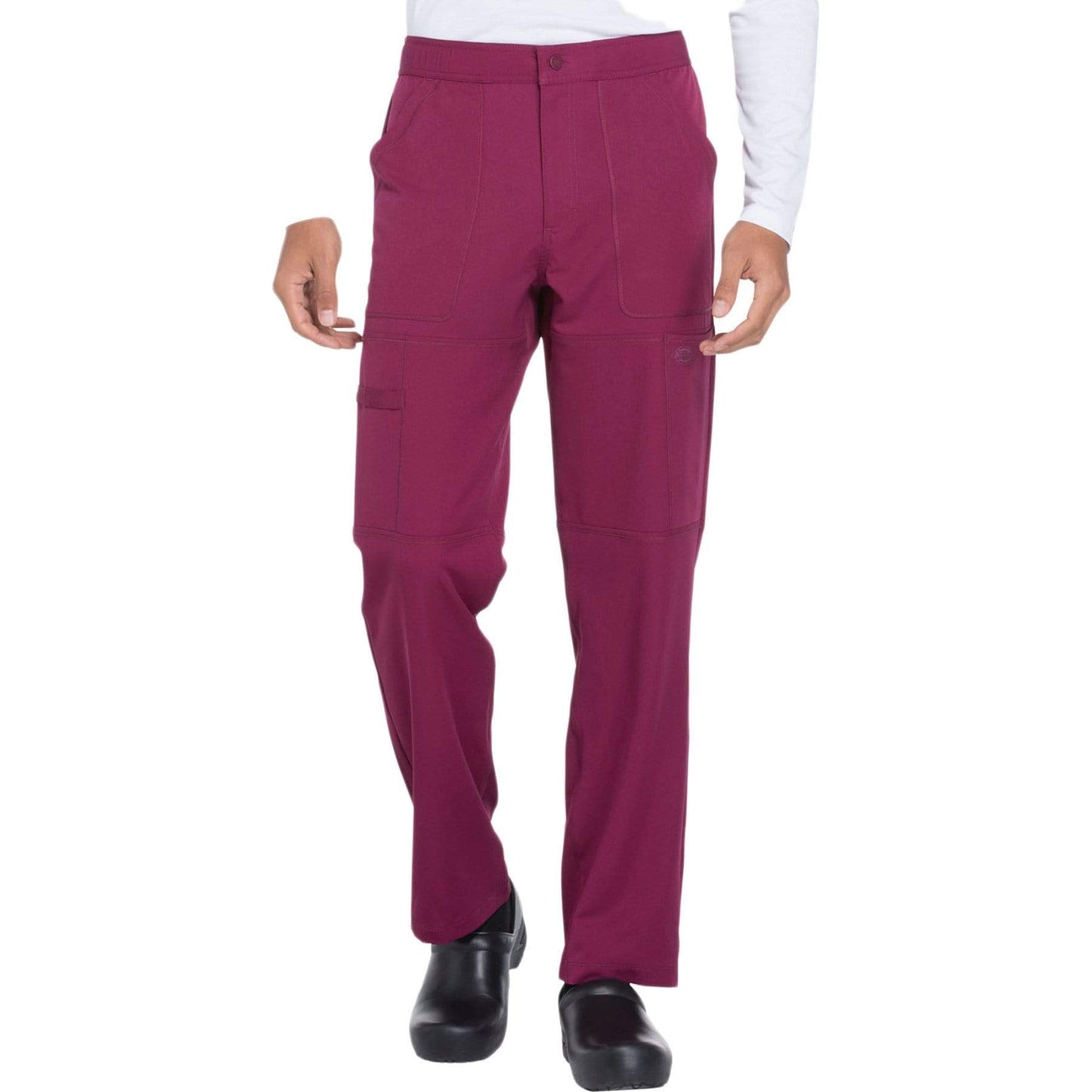 Dickies Scrubs Pants 2XL / Standard Dickies Dynamix DK110 Scrubs Pant Men Wine