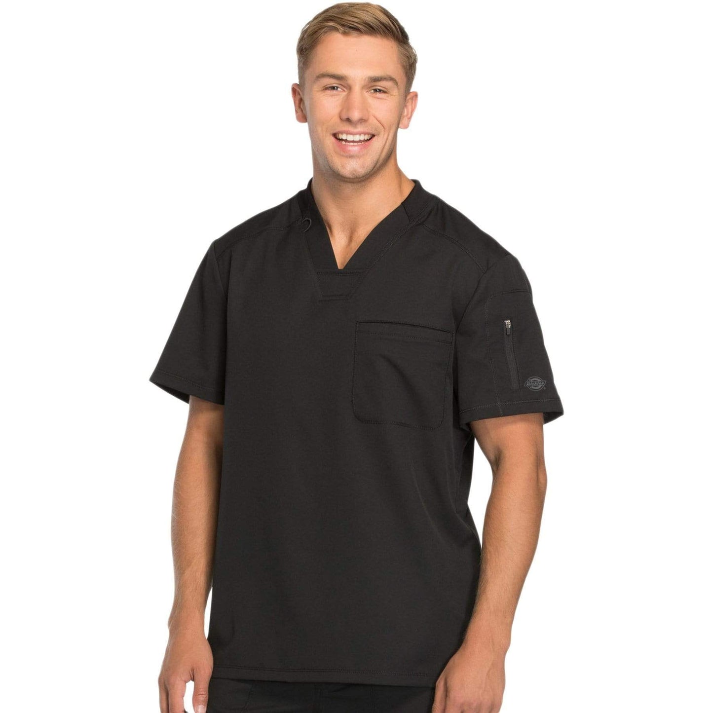 Dickies Scrubs Top 3XL Dickies Dynamix DK610 Scrubs Top Men Black
