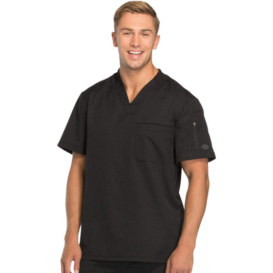 Dickies Scrubs Top Dickies Dynamix DK610 Scrubs Top Men Black
