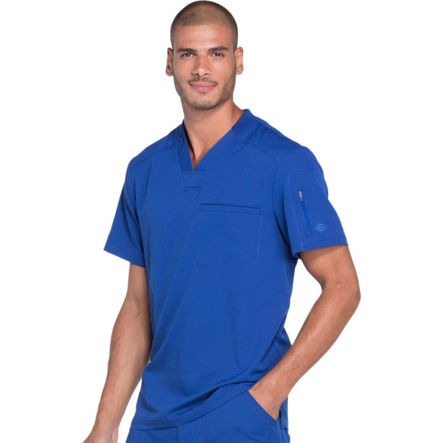 Dickies Scrubs Top Dickies Dynamix DK610 Scrubs Top Men Galaxy Blue