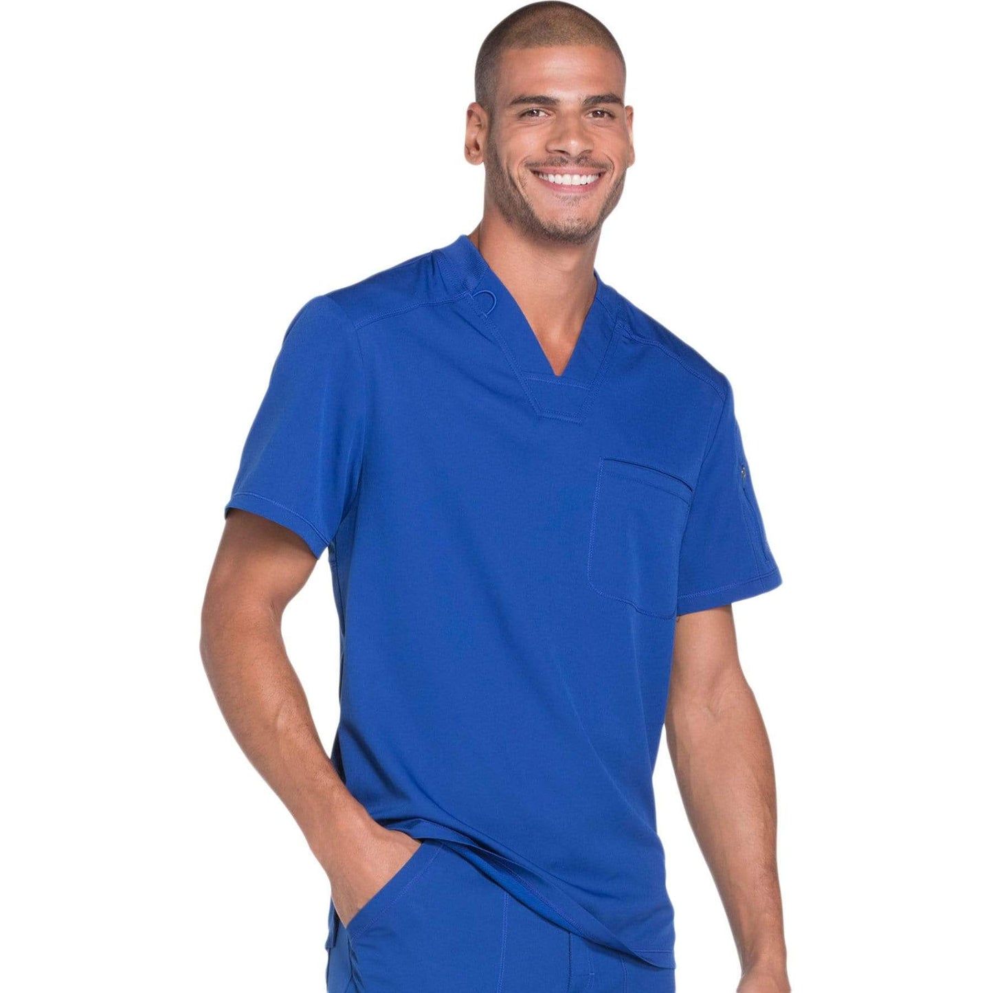 Dickies Scrubs Top Dickies Dynamix DK610 Scrubs Top Men Galaxy Blue