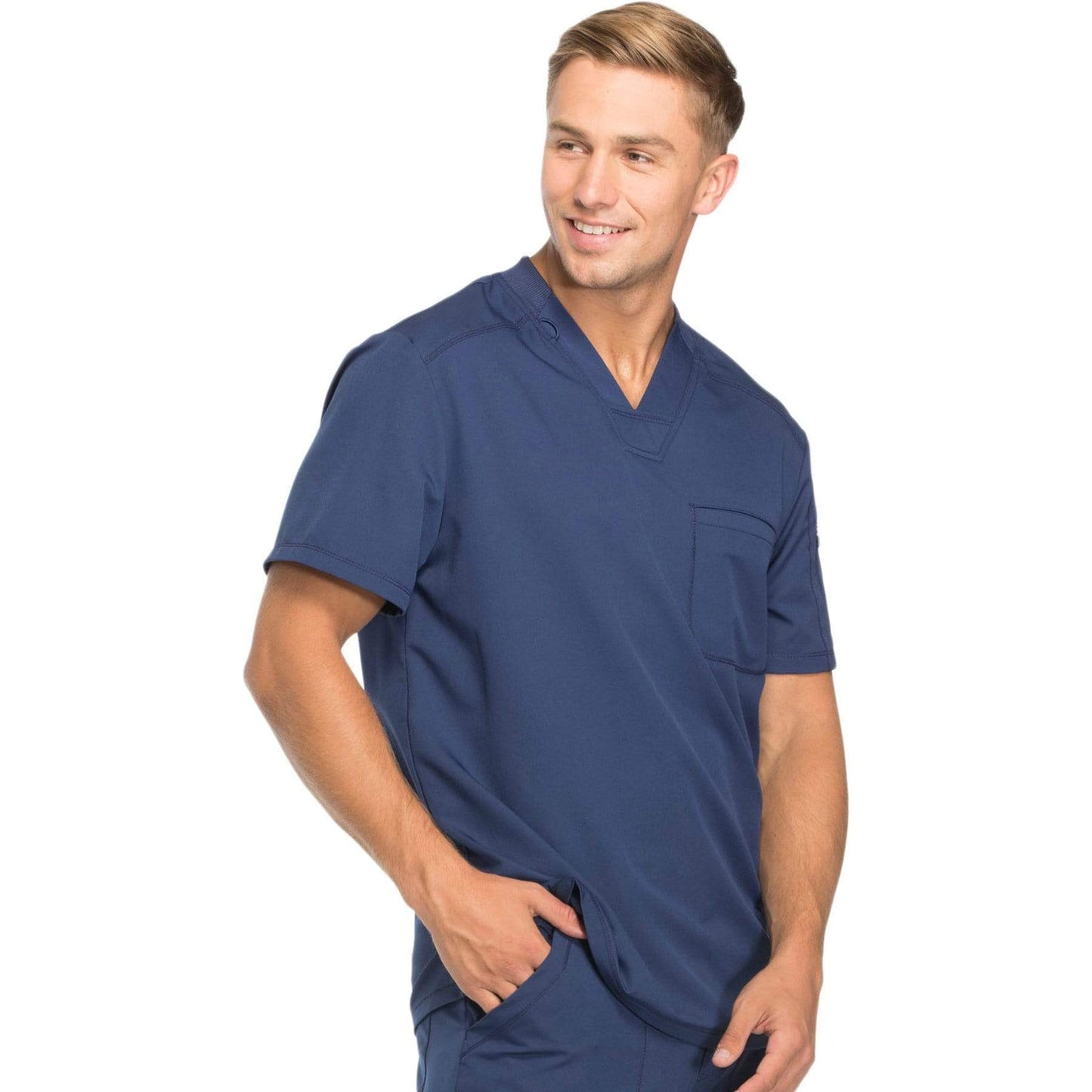 Dickies Scrubs Top Dickies Dynamix DK610 Scrubs Top Men Navy