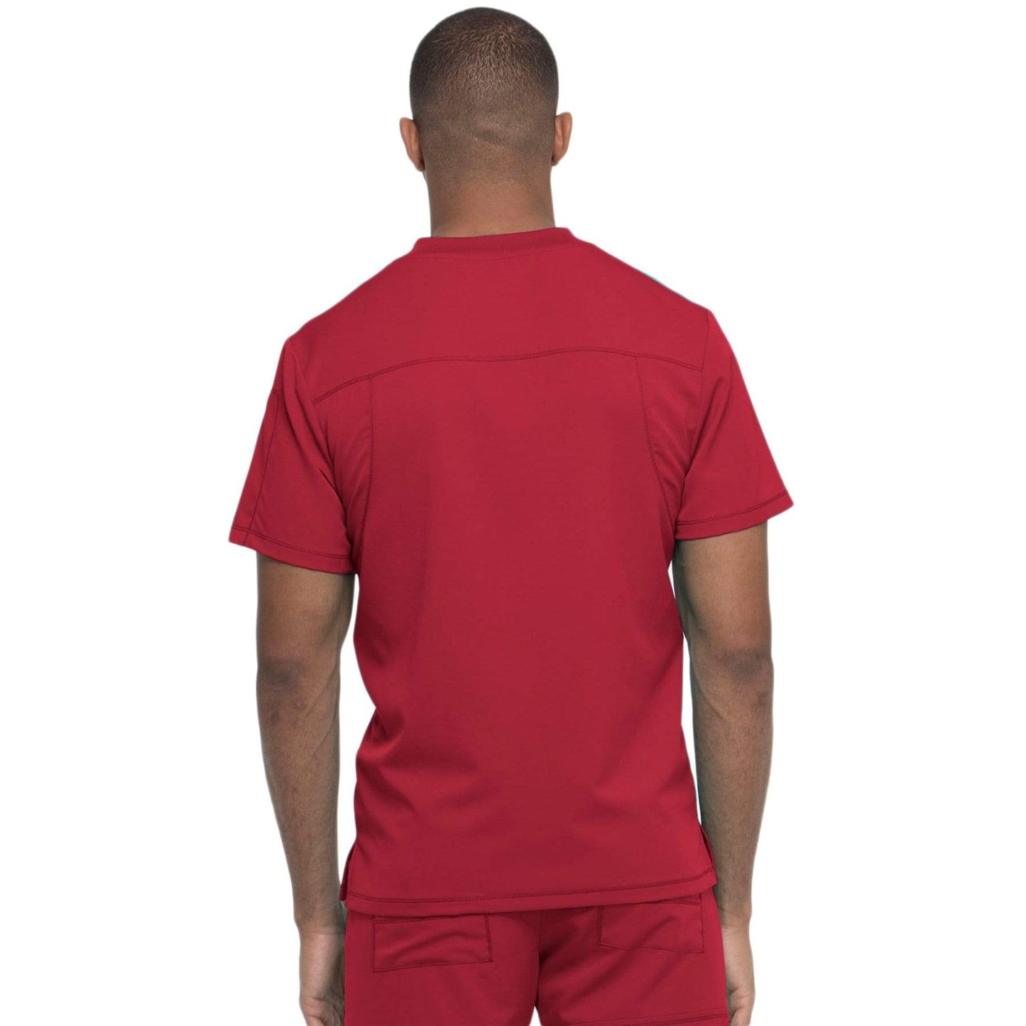Dickies Scrubs Top Dickies Dynamix DK610 Scrubs Top Men Red
