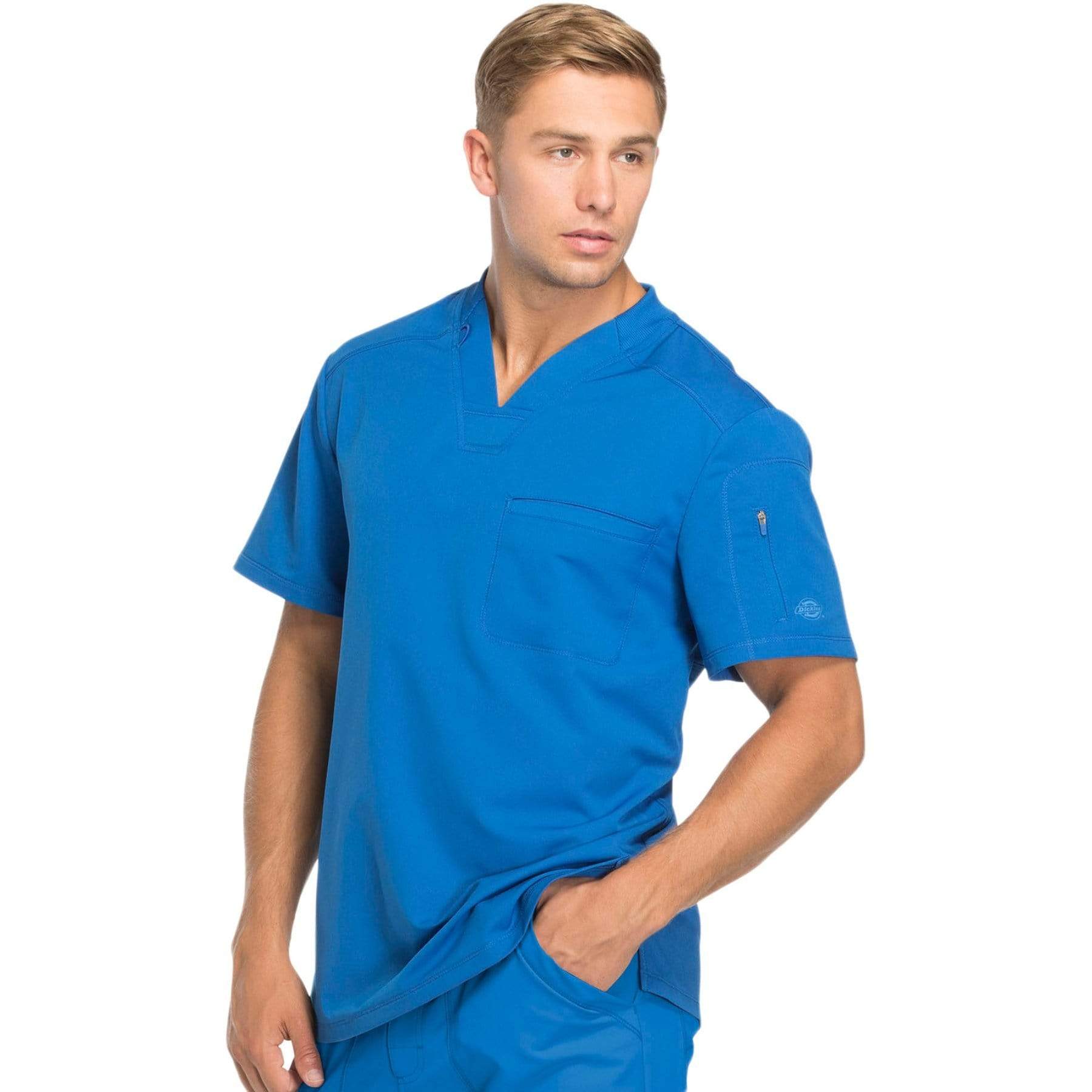 Dickies Scrubs Top Dickies Dynamix DK610 Scrubs Top Men Royal