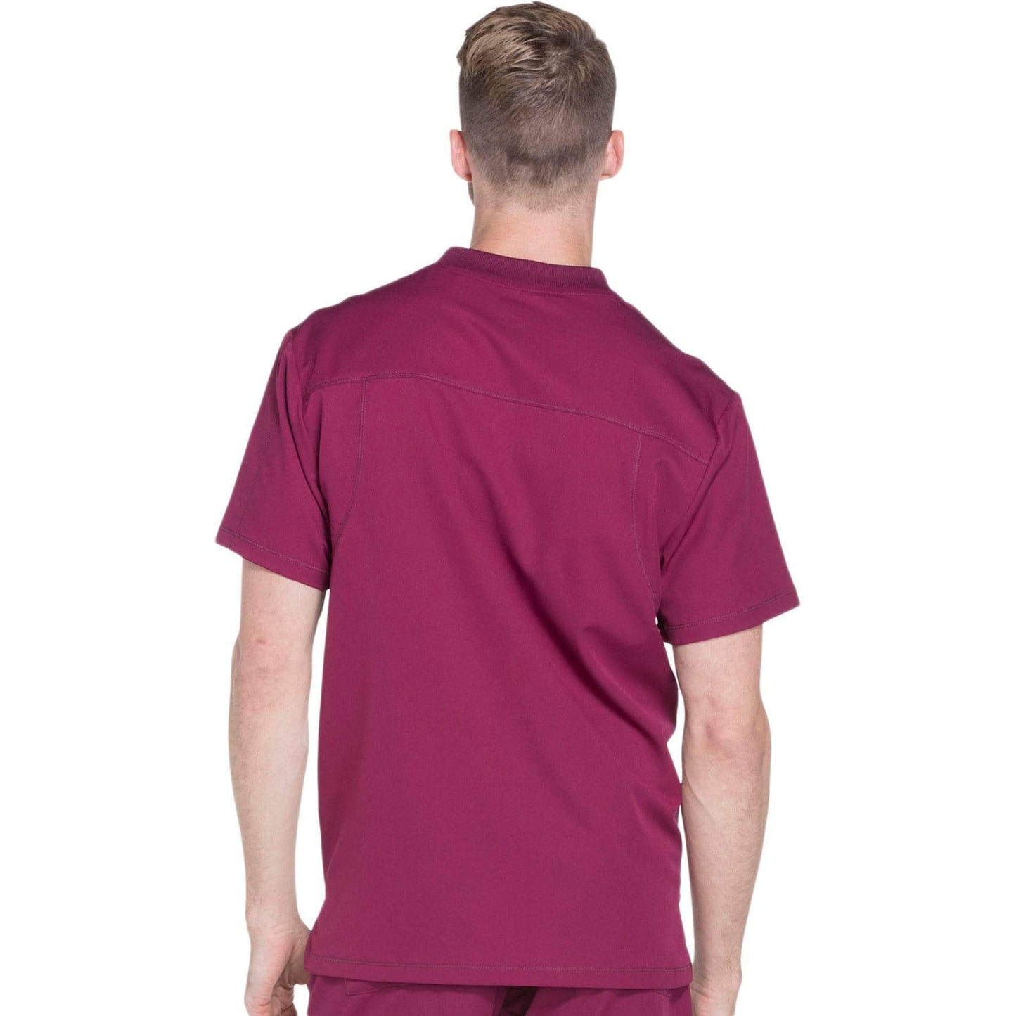 Dickies Scrubs Top Dickies Dynamix DK610 Scrubs Top Men Wine