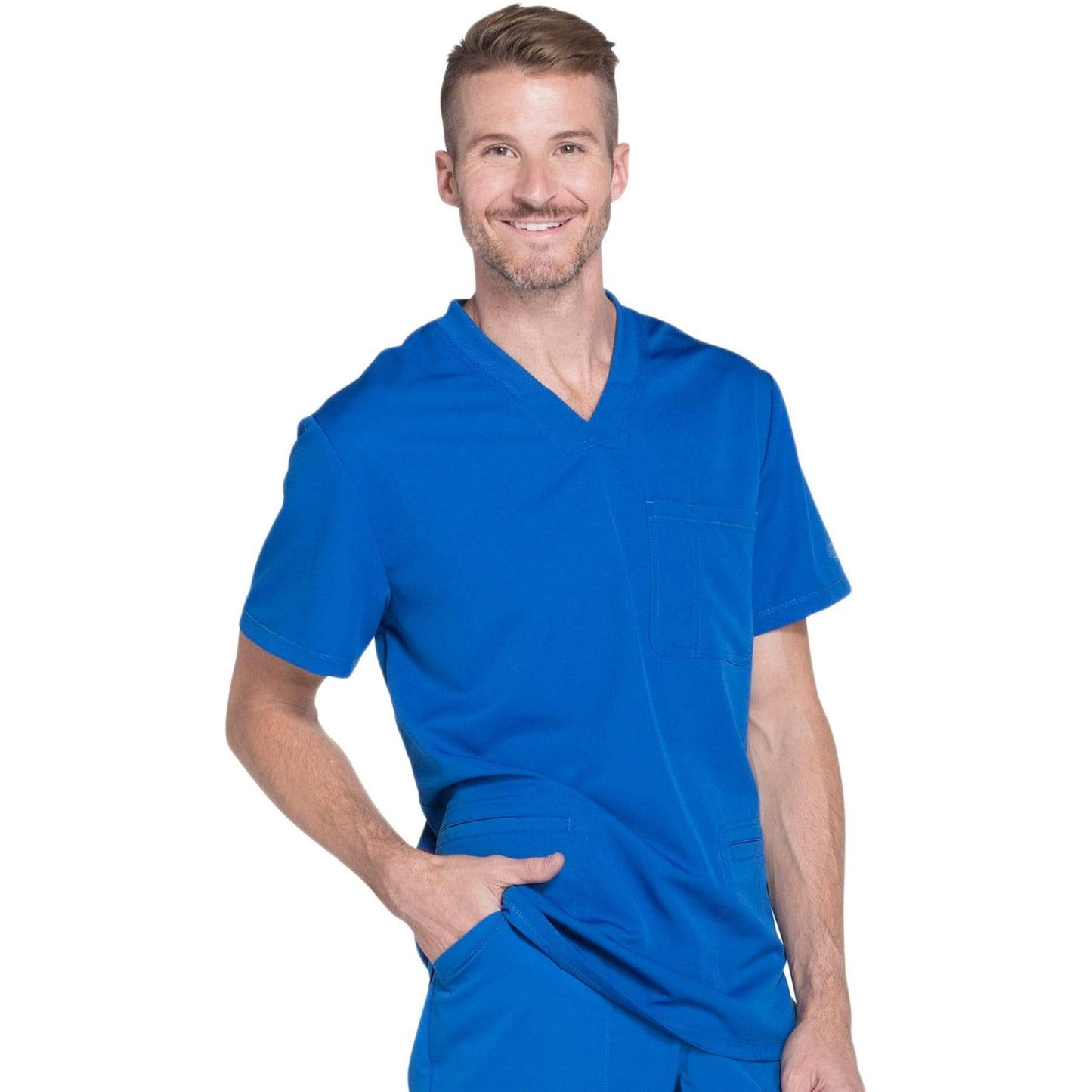 Dickies Scrubs Top Dickies Dynamix DK640 Scrubs Top Men Royal