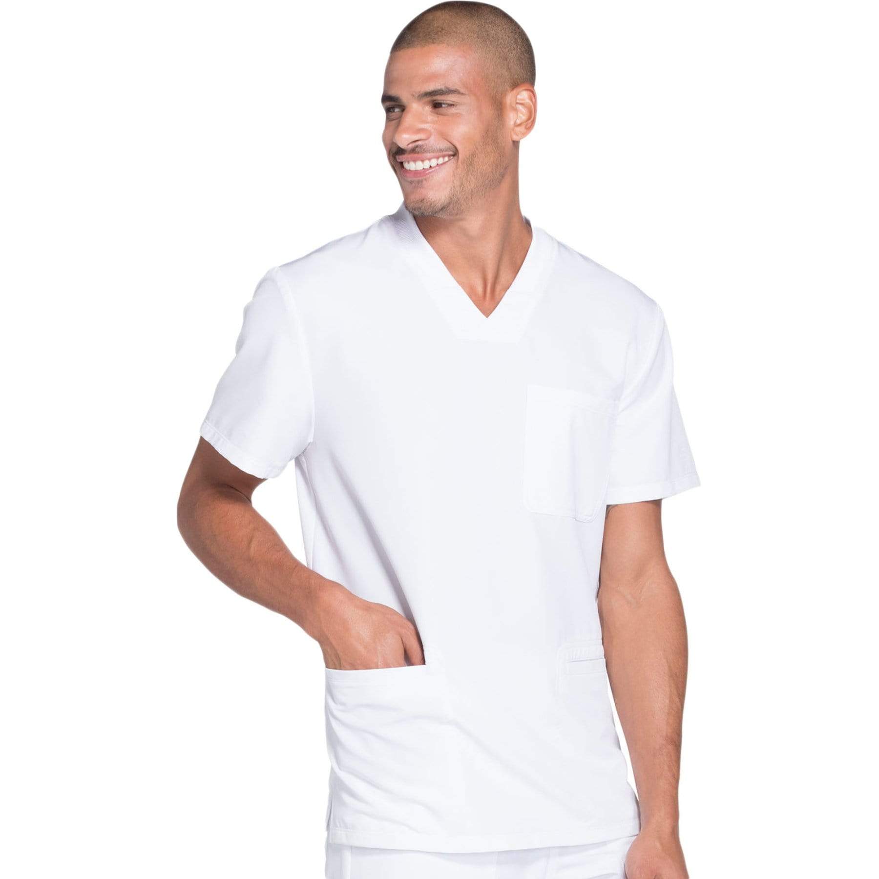 Dickies Scrubs Top Dickies Dynamix DK640 Scrubs Top Men White