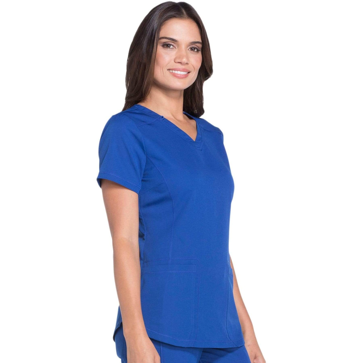 Dickies Scrubs Top Dickies Dynamix DK730 Scrubs Top Women Galaxy Blue