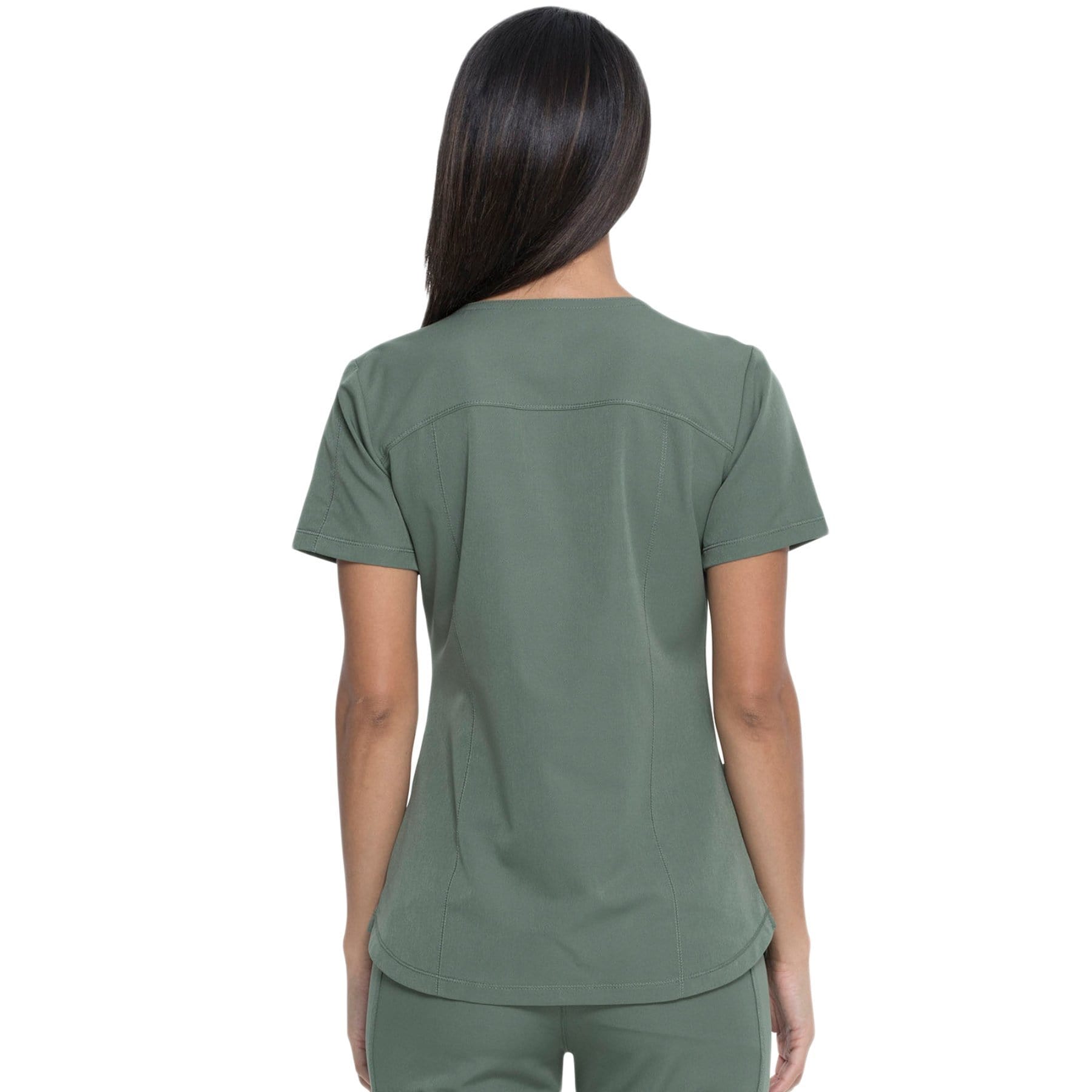 Dickies Scrubs Top Dickies Dynamix DK730 Scrubs Top Women Olive