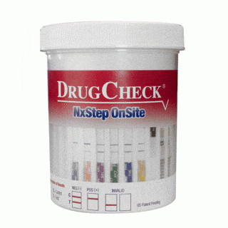 DrugCheck Onsite Urine Drug Screen Detects 6 drugs + poppyseed
