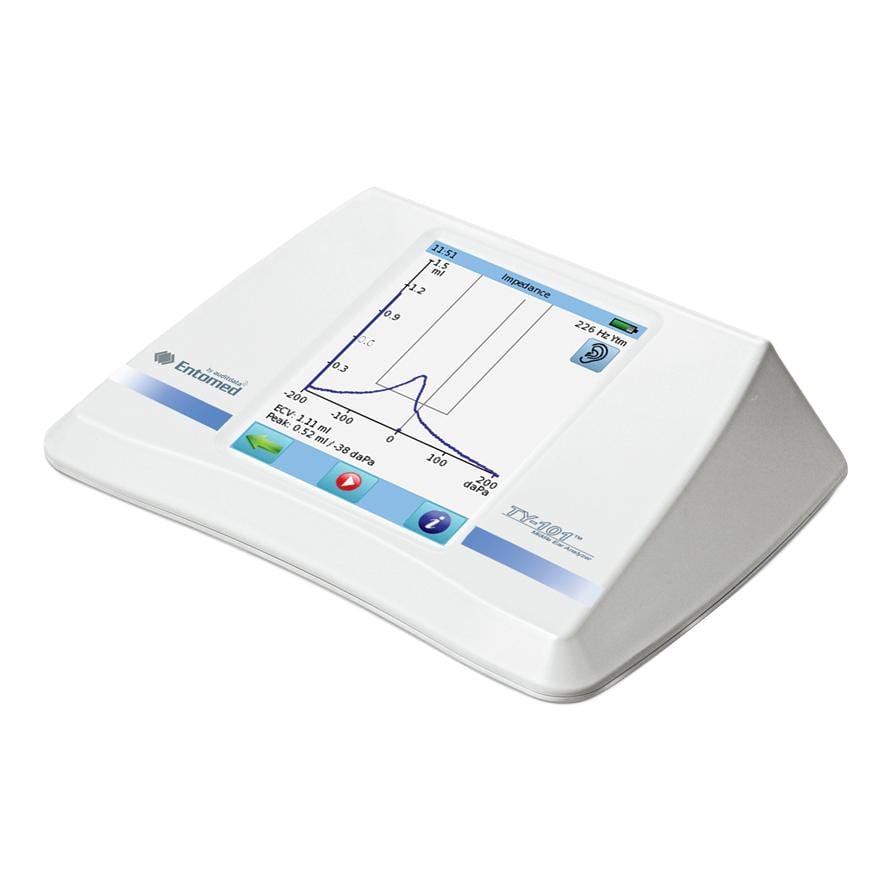 Auditdata Audiometer Entomed Ty-101 Tympanometer Screening Tymp