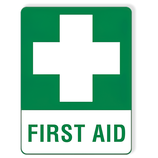 Aero Healthcare Signage First Aid Sticker 15 x 22.5cm