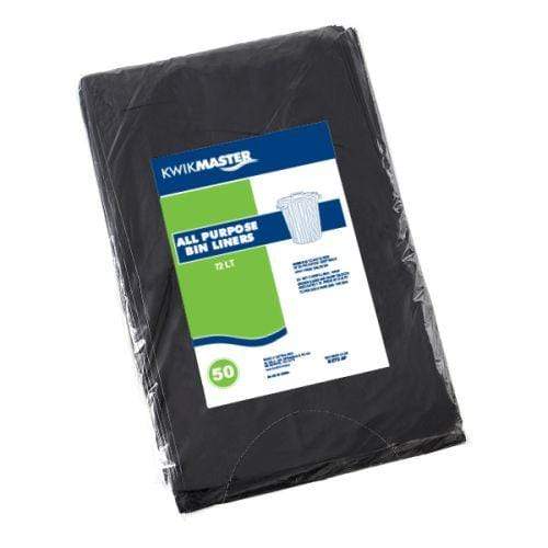 Kwikmaster 72lt / Standard / White Kwikmaster Bin Liner All Purpose