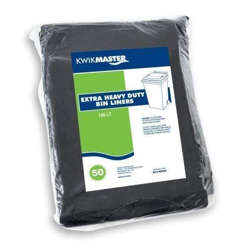 Kwikmaster 140lt Kwikmaster Bin Liner Extra Heavy Duty