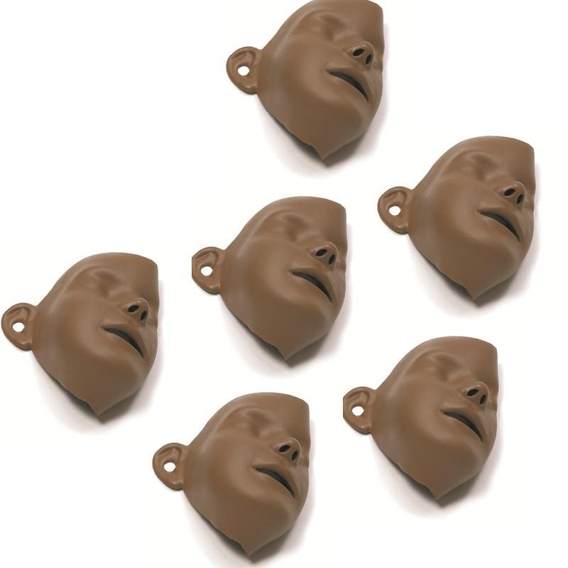 Laerdal CPR Manikin Accessories Dark / 6 Pack Laerdal CPR Manikin Junior Face