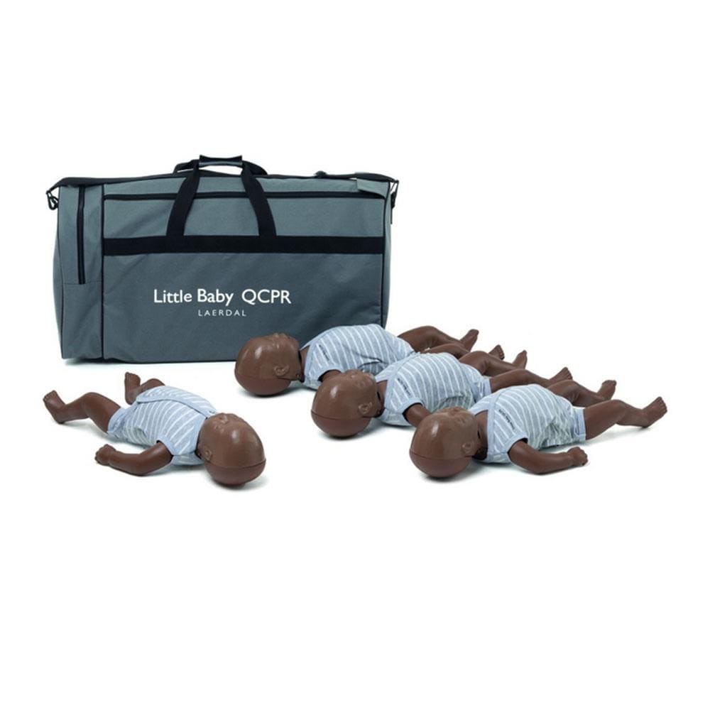 Laerdal QCPR Manikins Dark Laerdal little Baby QCPR Manikin 4-Packs