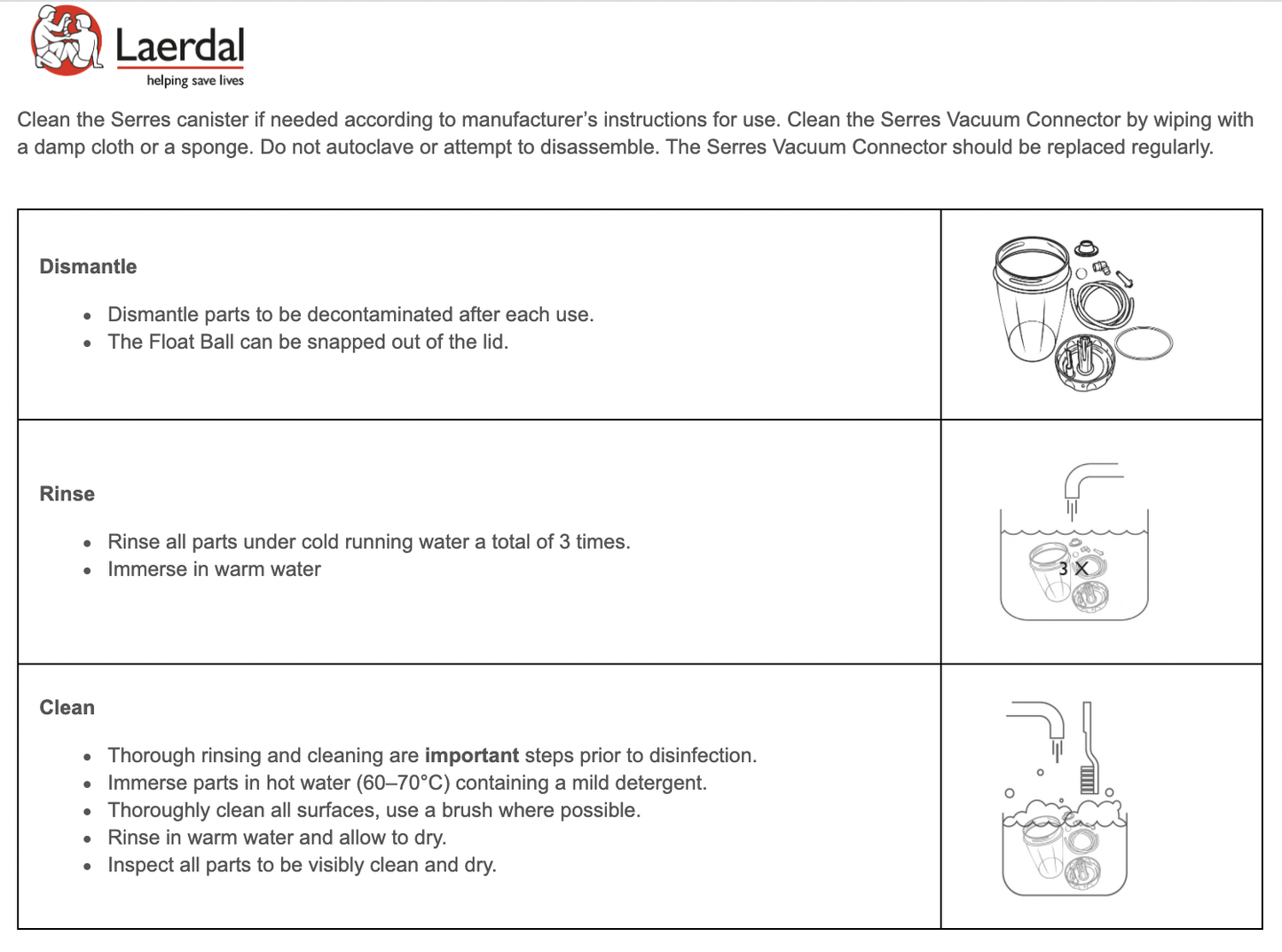 Laerdal Suction Units Laerdal Suction Unit with Reusable Canister