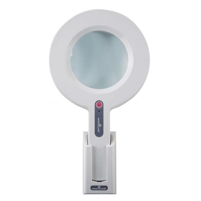 MaggyLamp Magnifying Lights MaggyScan Hand Held lamp with Wall Bracket and Charger 2x Magnification