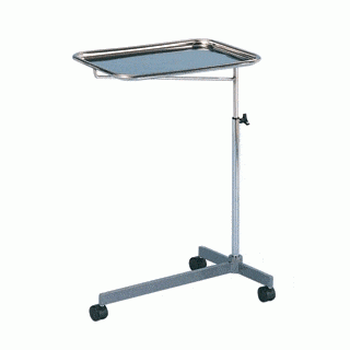 Mayo Instrument Table with Tray 1540A